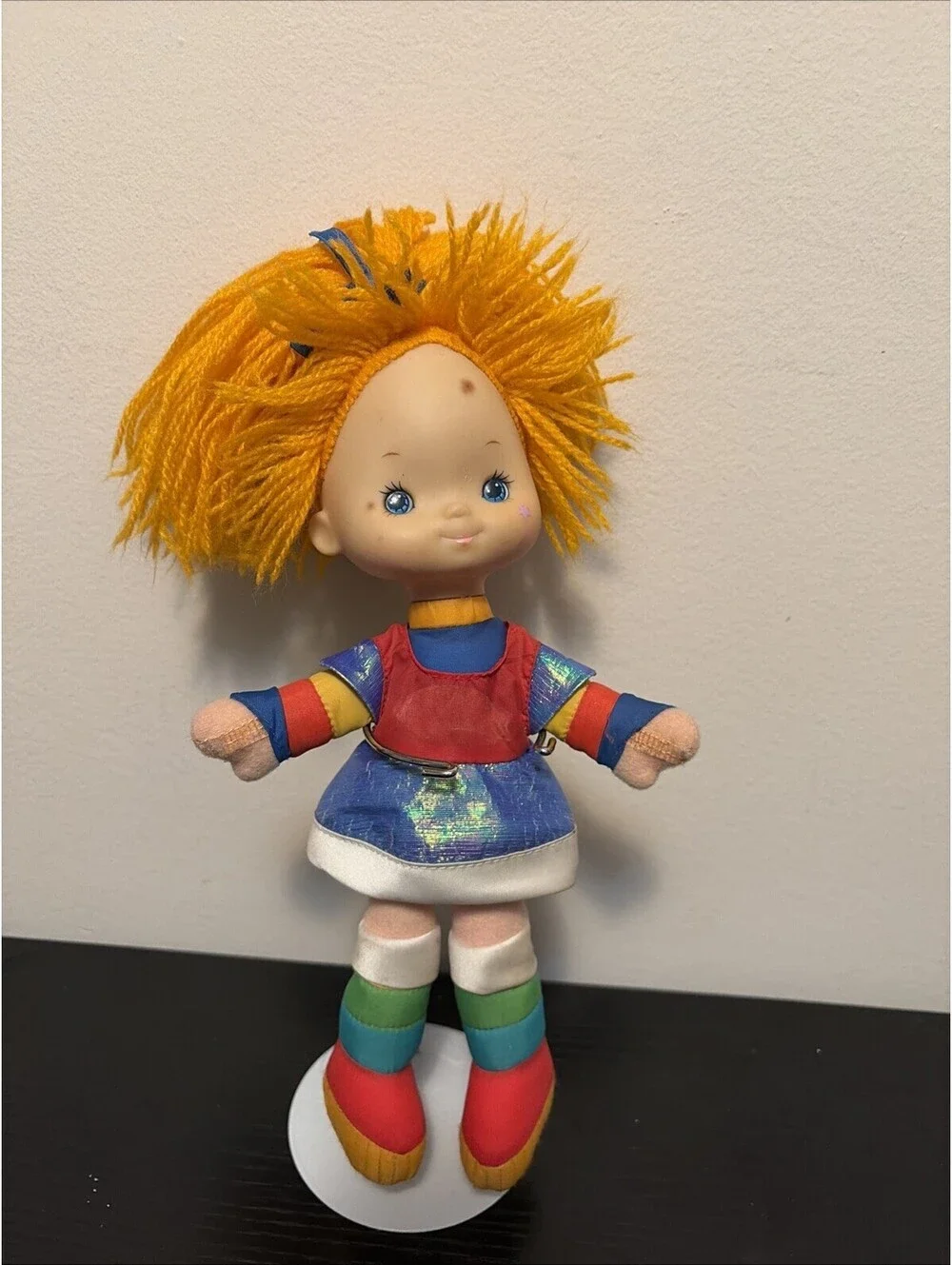 Rainbow Brite Plush Doll Rainbow Bright Hallmark Mattel Vintage 1983 10 Inch